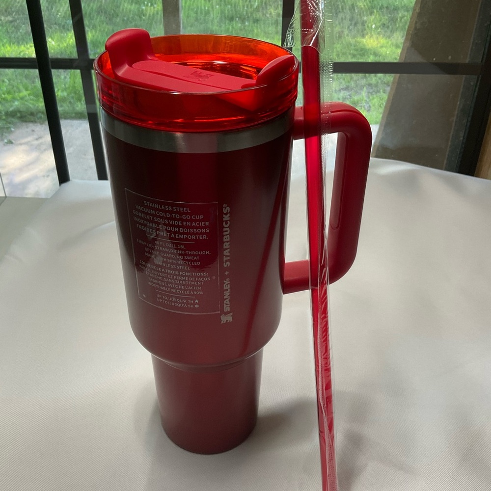 Starbucks Red Stanley Holiday 2023 40oz Limited Edition
